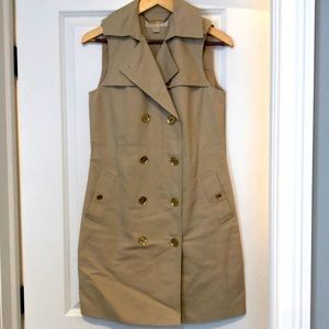 Michael Michael kors trench dress no belt size